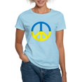 thumbnail image 1 of CafePress - Peace In Ukraine. Stand With Ukraine. Supp T Shirt - Women's Classic T-Shirt, 1 of 4