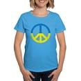 thumbnail image 1 of CafePress - Peace In Ukraine. Stand With Ukraine. Supp T Shirt - Women's Traditional Fit Dark T-Shirt, 1 of 4