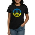 thumbnail image 1 of CafePress - Peace In Ukraine. Stand With Ukraine. Supp T Shirt - Women's Traditional Fit Dark T-Shirt, 1 of 4