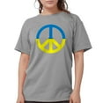 thumbnail image 1 of CafePress - Peace In Ukraine. Stand With Ukraine. Supp T Shirt - Womens Comfort Colors® Shirt, 1 of 4