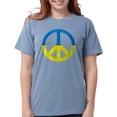 thumbnail image 1 of CafePress - Peace In Ukraine. Stand With Ukraine. Supp T Shirt - Womens Comfort Colors® Shirt, 1 of 4