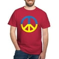 thumbnail image 1 of CafePress - Peace In Ukraine. Stand With Ukraine. Supp T Shirt - Men's Classic Graphic Cotton T-Shirt, 1 of 4