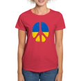 thumbnail image 1 of CafePress - Peace In Ukraine T Shirt - Women's Traditional Fit Dark T-Shirt, 1 of 4