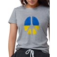 thumbnail image 1 of CafePress - Peace In Ukraine T Shirt - Womens Tri-blend T-Shirt, 1 of 1