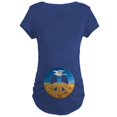 thumbnail image 1 of CafePress - Peace In Ukraine Women's Maternity T Shirt - Maternity Dark T-Shirt, 1 of 3