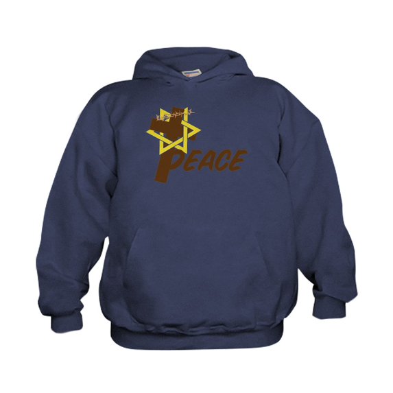 CafePress - Peace - Kids Hooded Sweatshirt, Classic Hoodie