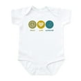 thumbnail image 1 of CafePress - Peace Love Acupuncture Infant Bodysuit - Baby Light Bodysuit, Size Newborn - 24 Months, 1 of 4
