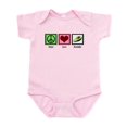 thumbnail image 1 of CafePress - Peace Love Avocado Infant Bodysuit - Baby Light Bodysuit, Size Newborn - 24 Months, 1 of 4