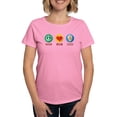 thumbnail image 1 of CafePress - Peace Love Bernie T Shirt - Women's Traditional Fit Dark T-Shirt, 1 of 4