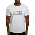 thumbnail image 1 of CafePress - Peace, Love, Brittanys Light T Shirt - Men's Classic Graphic T-Shirt, 1 of 4