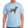 thumbnail image 1 of CafePress - Peace Love Bull Terriers Light T Shirt - Men's Classic Graphic T-Shirt, 1 of 4