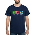 thumbnail image 1 of CafePress - Peace Love Camping Dark T Shirt - Men's Classic Graphic Cotton T-Shirt, 1 of 4