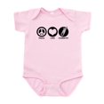 thumbnail image 1 of CafePress - Peace Love Chemistry Infant Bodysuit - Baby Light Bodysuit, Size Newborn - 24 Months, 1 of 4