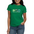 thumbnail image 1 of CafePress - Peace, Love, Doodles Women's Dark T Shirt - Women's Traditional Fit Dark T-Shirt, 1 of 4