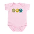 thumbnail image 1 of CafePress - Peace Love Geophysics Infant Bodysuit - Baby Light Bodysuit, Size Newborn - 24 Months, 1 of 4