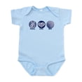 thumbnail image 1 of CafePress - Peace Love Golf Baby Light Bodysuit - Baby Light Bodysuit, Size Newborn - 24 Months, 1 of 4