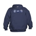thumbnail image 1 of CafePress - Peace Love Golf - Kids Hooded Sweatshirt, Classic Hoodie, 1 of 4