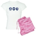 thumbnail image 1 of CafePress - Peace Love Golf Women's Light Pajamas - Women's Short Sleeve Print T-Shirt and Pants Light Cotton Pajama Set, 1 of 7