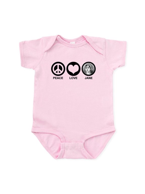 - Peace Love Jane Infant Bodysuit - Baby Light Bodysuit, Size Newborn - 24 Months