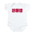 thumbnail image 1 of CafePress - Peace.Love.Kickball Infant Bodysuit - Baby Light Bodysuit, Size Newborn - 24 Months, 1 of 4
