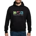 thumbnail image 1 of CafePress - Peace, Love, Labs Hoodie (Dark) - Pullover Hoodie, Classic, Comfortable Hooded Sweatshirt, 1 of 4