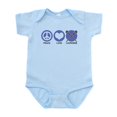 thumbnail image 1 of CafePress - Peace Love Lacrosse Infant Bodysuit - Baby Light Bodysuit, Size Newborn - 24 Months, 1 of 4