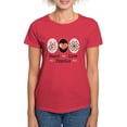 thumbnail image 1 of CafePress - Peace Love Physics Women's Dark T Shirt - Women's Traditional Fit Dark T-Shirt, 1 of 4