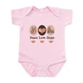 thumbnail image 1 of CafePress - Peace Love Skate Ice Skating Infant Onesie - Baby Light Bodysuit, Size Newborn - 24 Months, 1 of 4