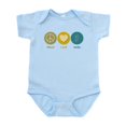 thumbnail image 1 of CafePress - Peace Love Taxes Infant Bodysuit - Baby Light Bodysuit, Size Newborn - 24 Months, 1 of 4