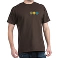 thumbnail image 1 of CafePress - Peace Love Teach Dark T Shirt - Men's Classic Graphic Cotton T-Shirt, 1 of 4