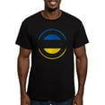 thumbnail image 1 of CafePress - Peace Love Ukraine T Shirt - Men's Fitted T-Shirt, 1 of 4