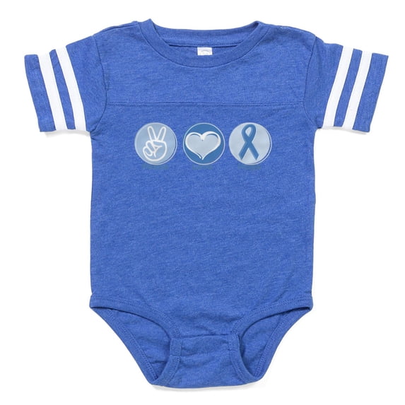 CafePress - Peace Ltbl Hope - Cute Infant Baby Football Bodysuit