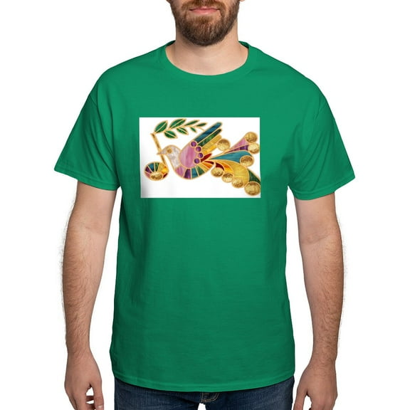 CafePress - Peace Note Ash Grey T Shirt - Men's Classic Graphic Cotton T-Shirt