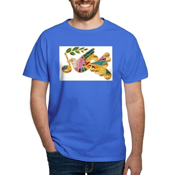 CafePress - Peace Note Ash Grey T Shirt - Men's Classic Graphic Cotton T-Shirt