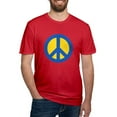 thumbnail image 1 of CafePress - Peace Ukraine T Shirt - Men's Fitted T-Shirt, 1 of 4
