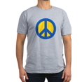 thumbnail image 1 of CafePress - Peace Ukraine T Shirt - Men's Fitted T-Shirt, 1 of 1