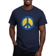 thumbnail image 1 of CafePress - Peace Ukraine T Shirt - Men's Fitted T-Shirt, 1 of 4