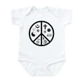 thumbnail image 1 of CafePress - Peaceful Coexistence Infant Creeper - Baby Light Bodysuit, Size Newborn - 24 Months, 1 of 4