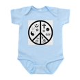 thumbnail image 1 of CafePress - Peaceful Coexistence Infant Creeper - Baby Light Bodysuit, Size Newborn - 24 Months, 1 of 4