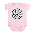 thumbnail image 1 of CafePress - Peaceful Coexistence Infant Creeper - Baby Light Bodysuit, Size Newborn - 24 Months, 1 of 4