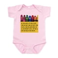 thumbnail image 1 of CafePress - Peaceful Crayons Infant Bodysuit - Baby Light Bodysuit, Size Newborn - 24 Months, 1 of 4