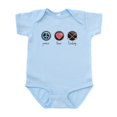 thumbnail image 1 of CafePress - Peacelovehockey Body Suit - Baby Light Bodysuit, Size Newborn - 24 Months, 1 of 4