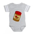 thumbnail image 1 of CafePress - Peanut Butter - Cute Infant Baby Football Bodysuit, 1 of 3