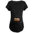 thumbnail image 1 of CafePress - Peanut Maternity T Shirt - Maternity Dark T-Shirt, 1 of 3