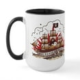 thumbnail image 1 of CafePress - Peanuts All Hands On Deck Large Mug - 15 oz Ceramic Large White Novelty Mug, 1 of 4
