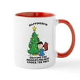 thumbnail image 1 of CafePress - Peanuts Biggest Present Under Th - 11 oz Ceramic Mug - Novelty Coffee Tea Cup, 1 of 4
