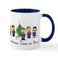 thumbnail image 1 of CafePress - Peanuts Christmas Time Is Ceramic Mug - 11 oz Ceramic Mug - Novelty Coffee Tea Cup, 1 of 4