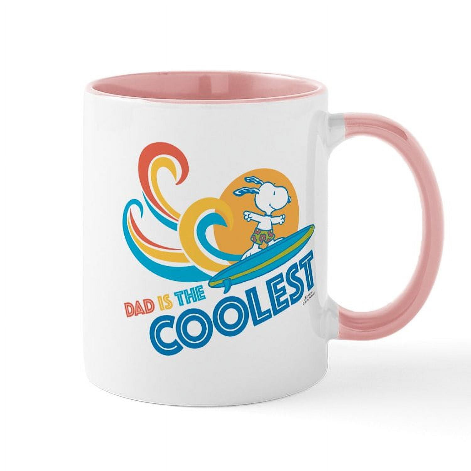 CafePress MX Dad Mug - 11 Oz Ceramic Coffee Mug, Printed In USA, Dishwasher & Microwave Safe