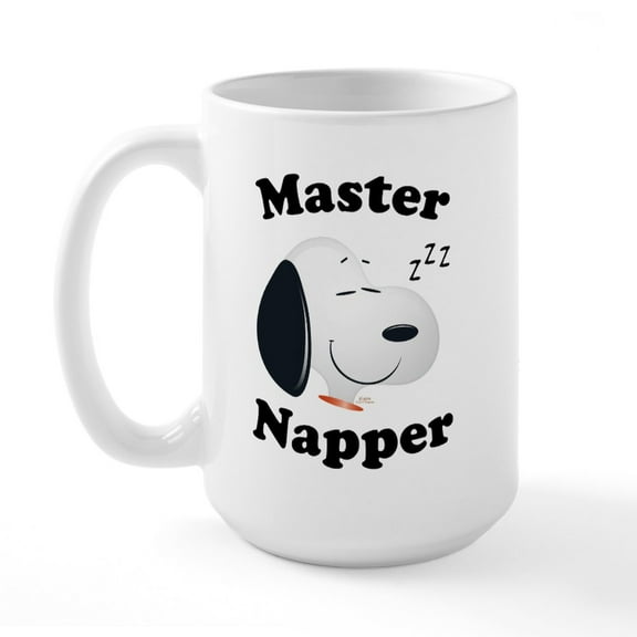 CafePress - Peanuts Emoji Mugs - 15 oz Ceramic Large White Novelty Mug