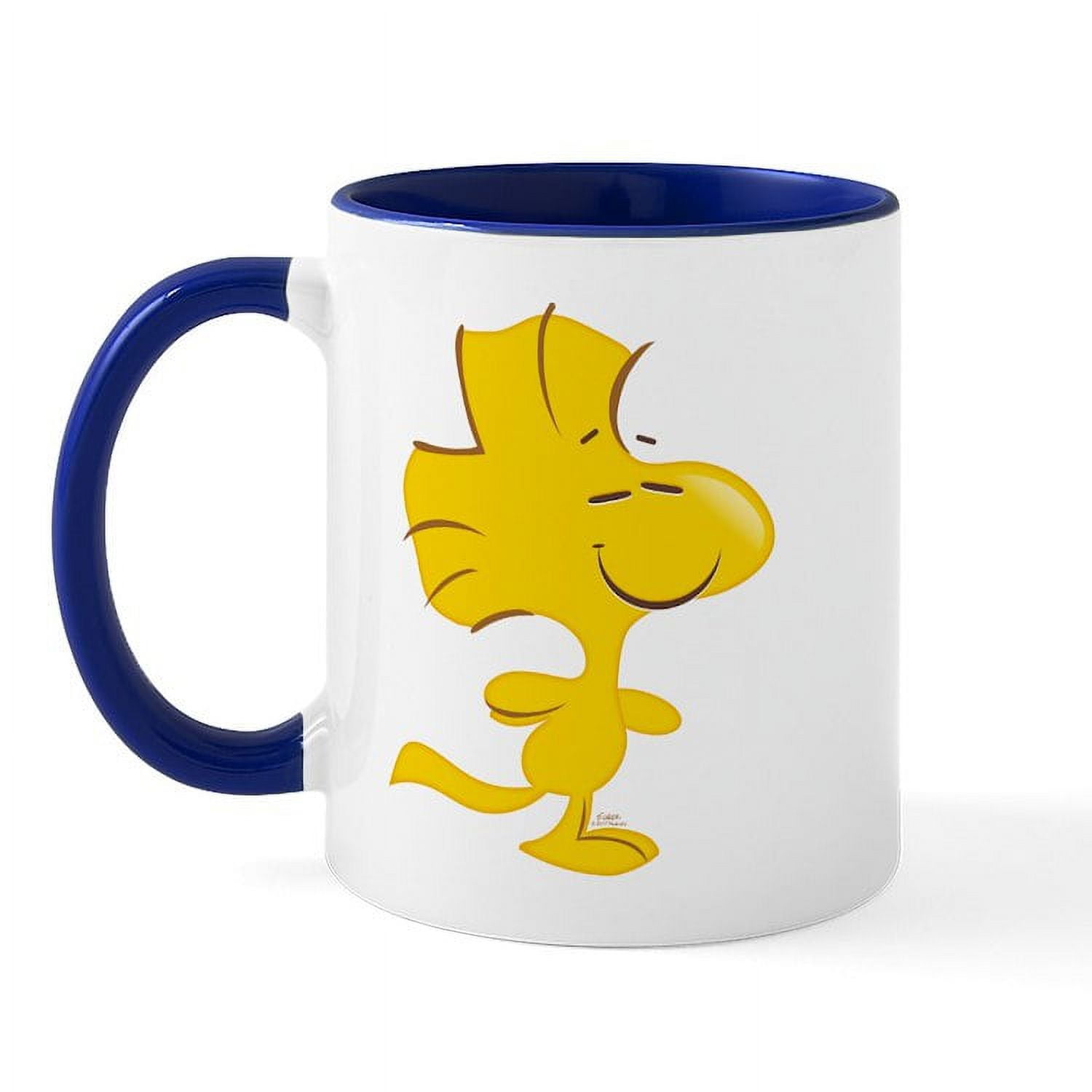 CafePress Peanuts Emoji Woodstock 15 Oz Ceramic Large Mug 11 oz